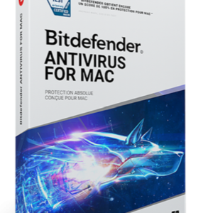 Bitdedender Antivirus For MAC 2025 - 1 MAC - 1 Year