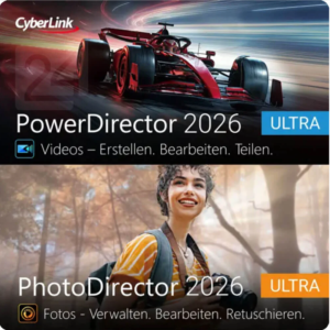 Cyberlink DUO - PowerDirector 2026 Ultra & PhotoDirector 2026 Ultra