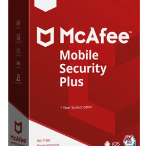 McAfee Mobile Security Plus VPN - Unlimited Devices -1 Year
